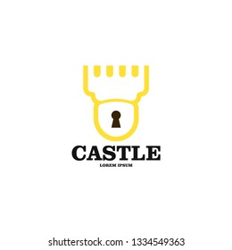 Castle Logo Design Template