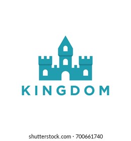 castle logo design template