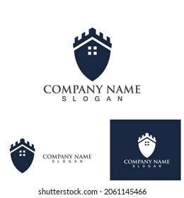 Castle logo and symbol vector eps10