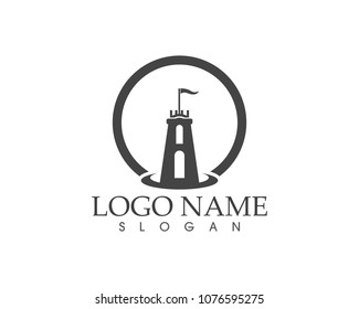 Castle logo template