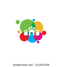 castle logo template