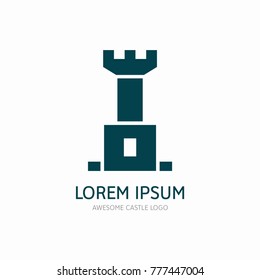 Castle logo template