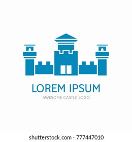 Castle logo template