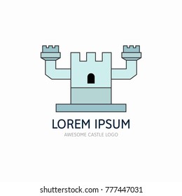 Castle logo template