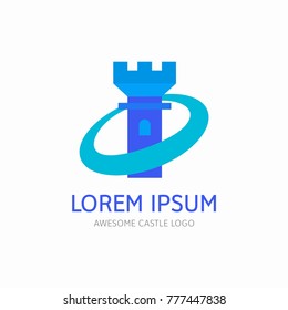 Castle logo template