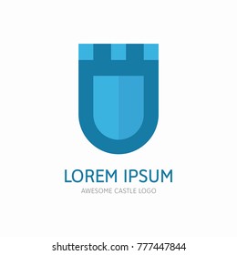 Castle logo template