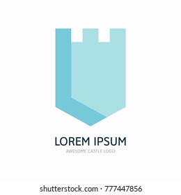 Castle logo template