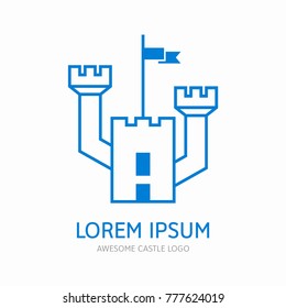 Castle logo template
