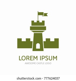 Castle logo template
