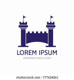Castle logo template
