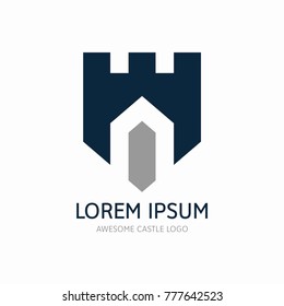 Castle logo template