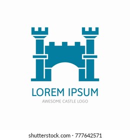 Castle logo template