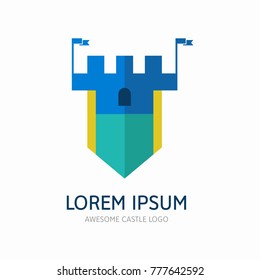Castle logo template