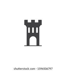 Castle Logo Template vector symbol nature