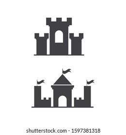 Castle Logo Template vector symbol nature