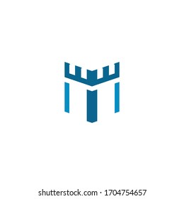 Castle Logo Template vector symbol nature