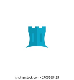 Castle Logo Template vector symbol nature