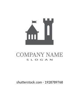 Castle Logo Template vector symbol  icon design