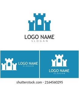 Castle Logo Template vector symbol  icon design