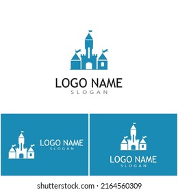 Castle Logo Template vector symbol  icon design