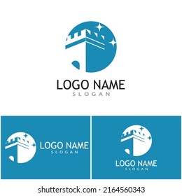Castle Logo Template vector symbol  icon design