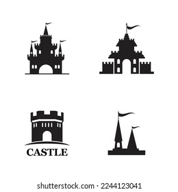 Castle Logo Template vector symbol  icon design