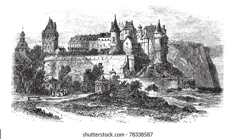 English Castle Drawing Hd Stock Images Shutterstock