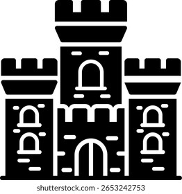 Castle New Creative Icon Design Vector
