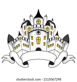 Castle palace icon old logo 