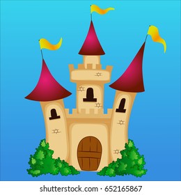 Castle for the Princess, vector