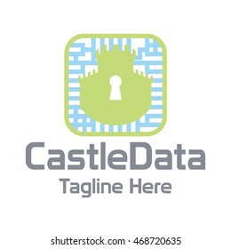 Castle Protection Logo Template