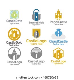 Castle Protection Logo Template