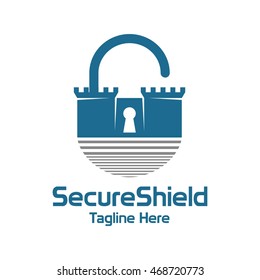 Castle Protection Logo Template