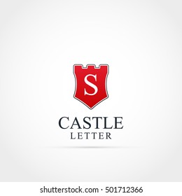 Castle S Letter Logo