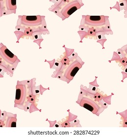 castle ,seamless pattern