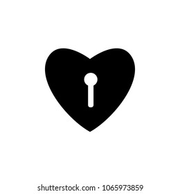 castle in the shape of a heart icon. Element of simple icon for websites, web design, mobile app, info graphics. Signs and symbols collection icon for design and development on white background