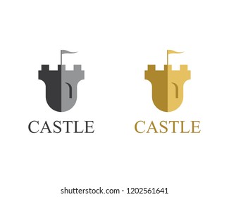 Castle symbol illustration