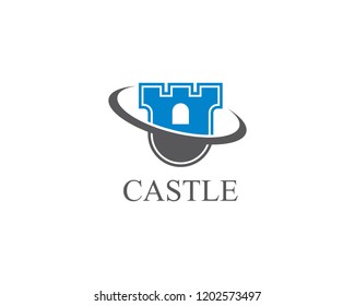 Castle symbol illustration