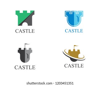 Castle symbol illustration