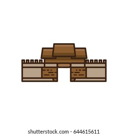 Castle temple