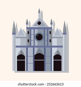 castle theme elements vector,eps