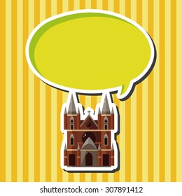 castle theme elements vector,eps