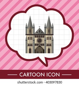 castle theme elements vector,eps
