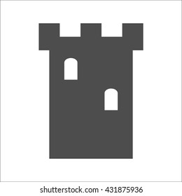 Castle Tower Stock Vector (Royalty Free) 431875936 | Shutterstock