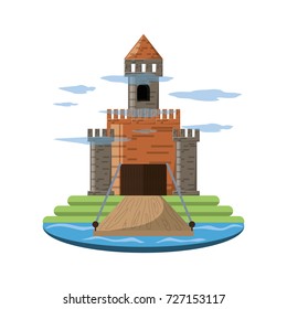 Castle with tower design