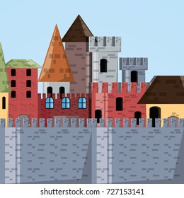 Castle with tower design