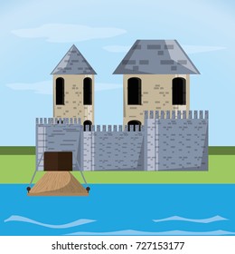 Castle with tower design