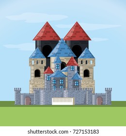 Castle with tower design