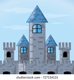 Castle with tower design