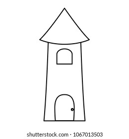 castle tower icon